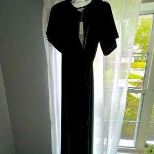 Baltic born green velvet maxi dress NWT beautiful floor length $55
